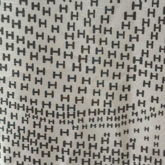 Vtg Hermes Cheval Mirage Design Shaw or Scarf Rose Poudre Noir Gris 100% silk - Picture 8 of 11